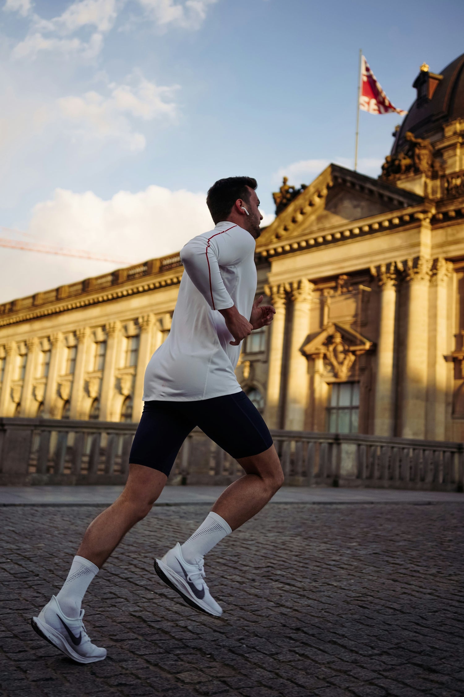 coureur course a pied ville entrainement