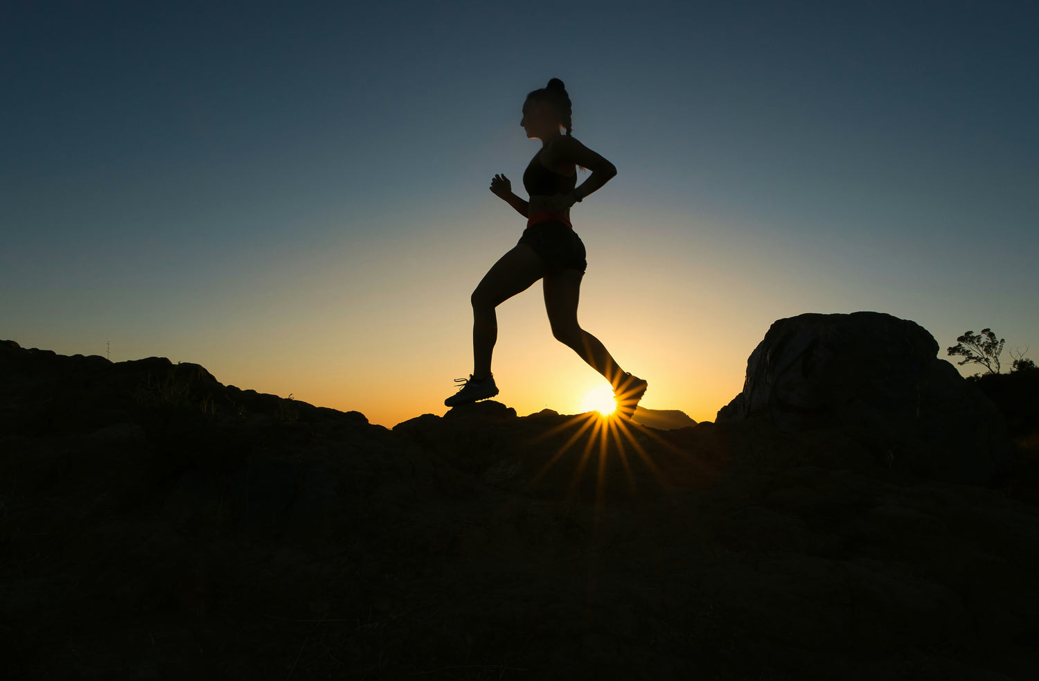 coureuse femme montage running