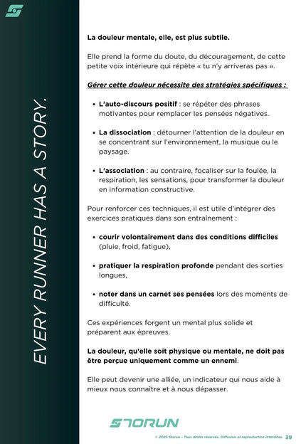 Psychologie de la course – Dépassez vos limites : ebook running Storun extrait 3